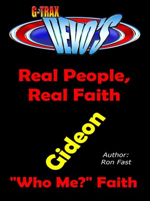 cover image of G-TRAX Devo's-Real People, Real Faith